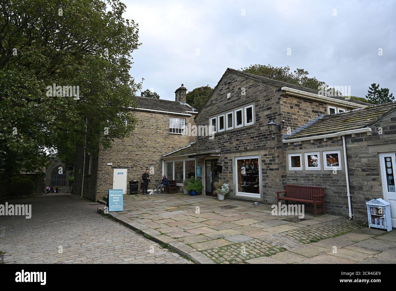 Brontë Pfarrhaus, Howorth Stockfoto