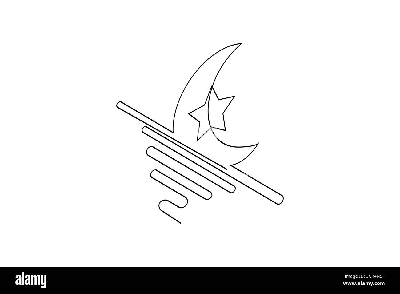 Sternsymbol durchgehende einzeilige Zeichnung minimalistischer Stil isolieren Konturvektorillustration Stock Vektor Sternsymbol durchgehende einzeilige Zeichnung minimalistischer Stil isolieren Konturvektorillustration Stock Vektor