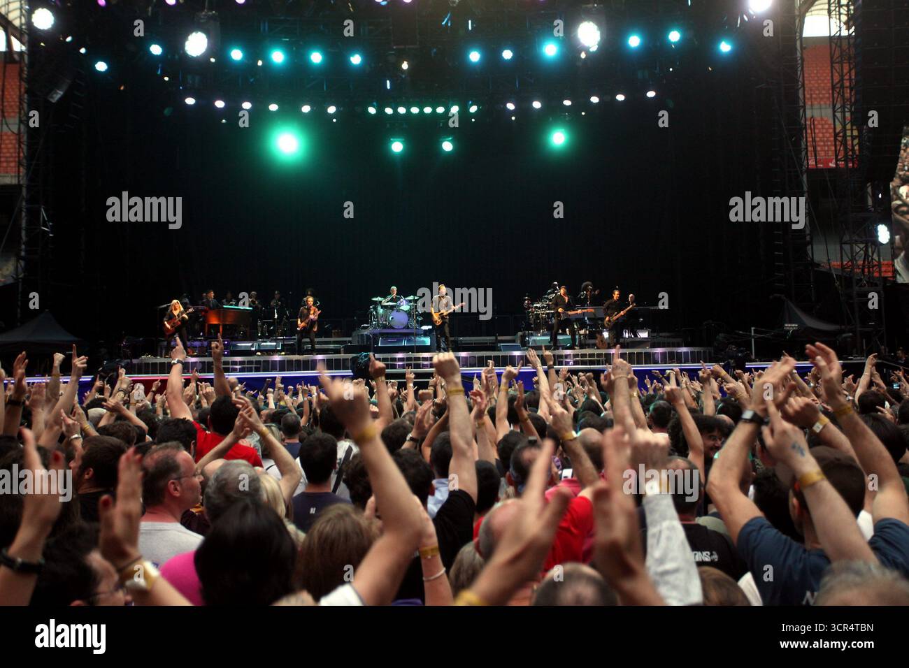 Mailand, Italien. Juni 2012. Milan Bruce Springsteen mit der E Street Band im Konzert im San Siro Stadium, Meazza Credit: Independent Photo Agency/Alamy Live News Stockfoto