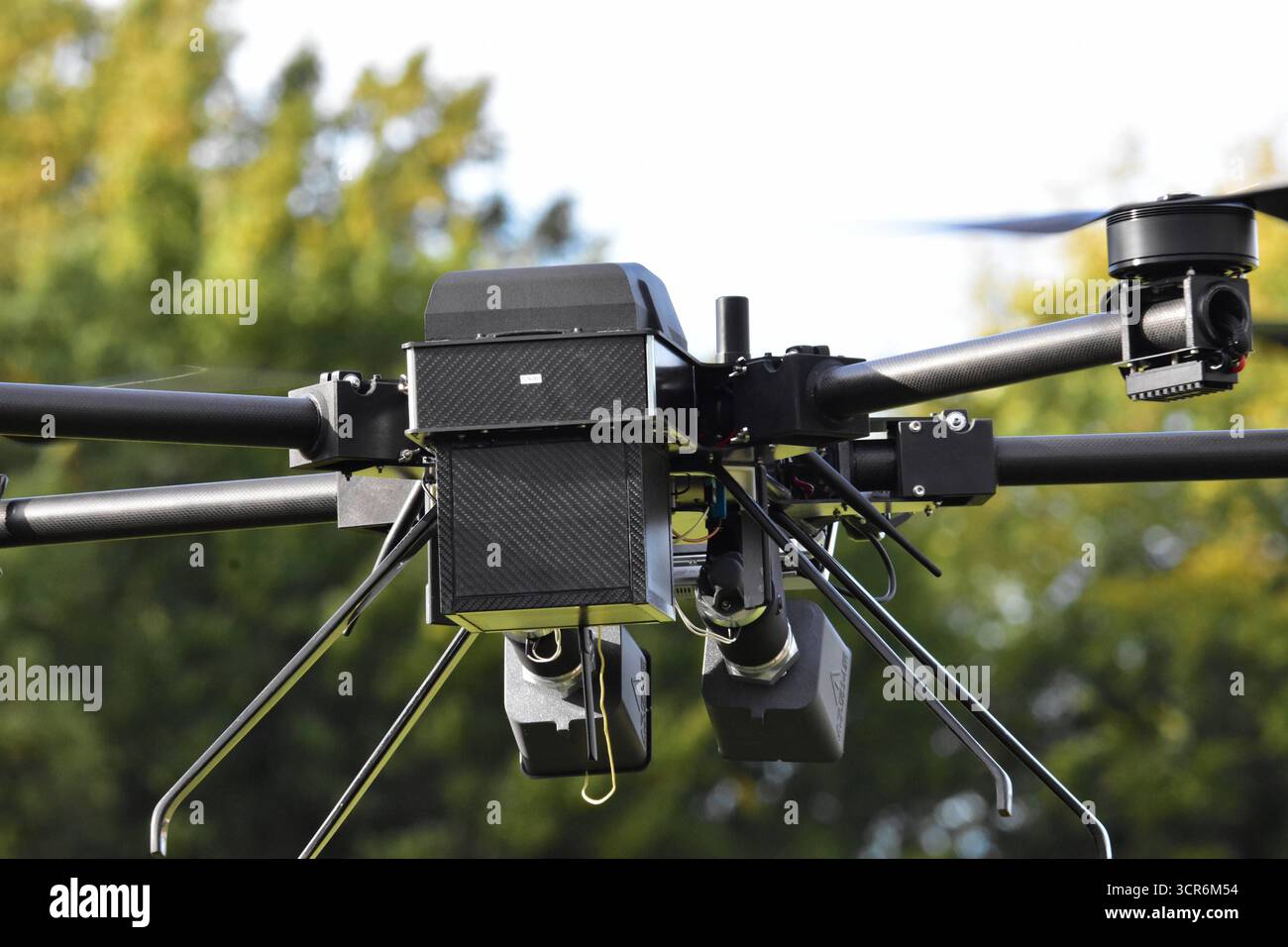 Argus Interception Wind Sensor Drohnenvorführung während der Bundeswehr-Übung Red Strom Bravo in ...