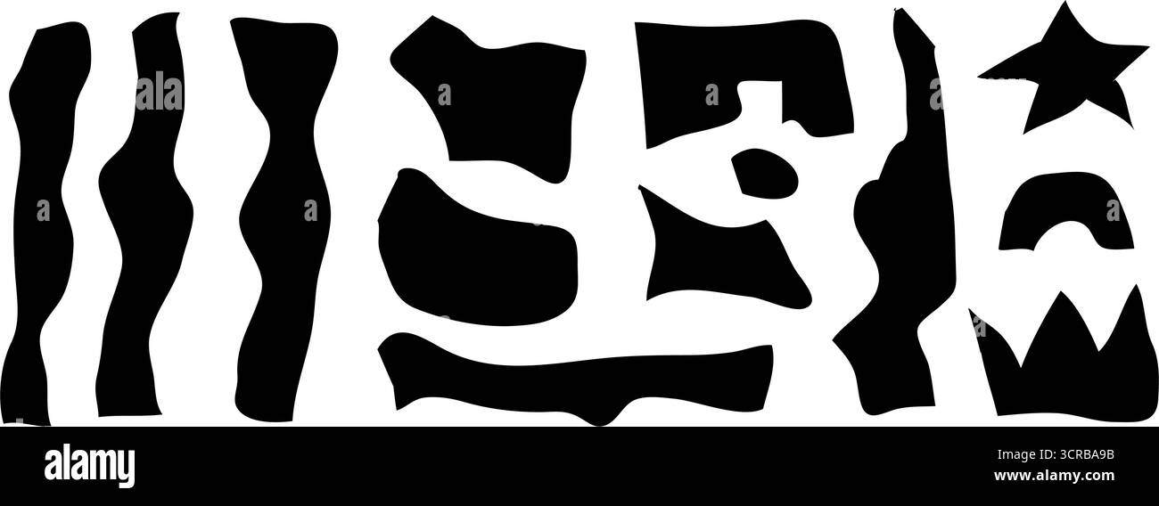 Eine lebhafte Collage aus zerrissenen Papierstücken, die kulturelle Themen und den Geist der Zine-Kreation widerspiegelt. Die einzigartigen Formen und Texturen erzeugen eine Stock Vektor