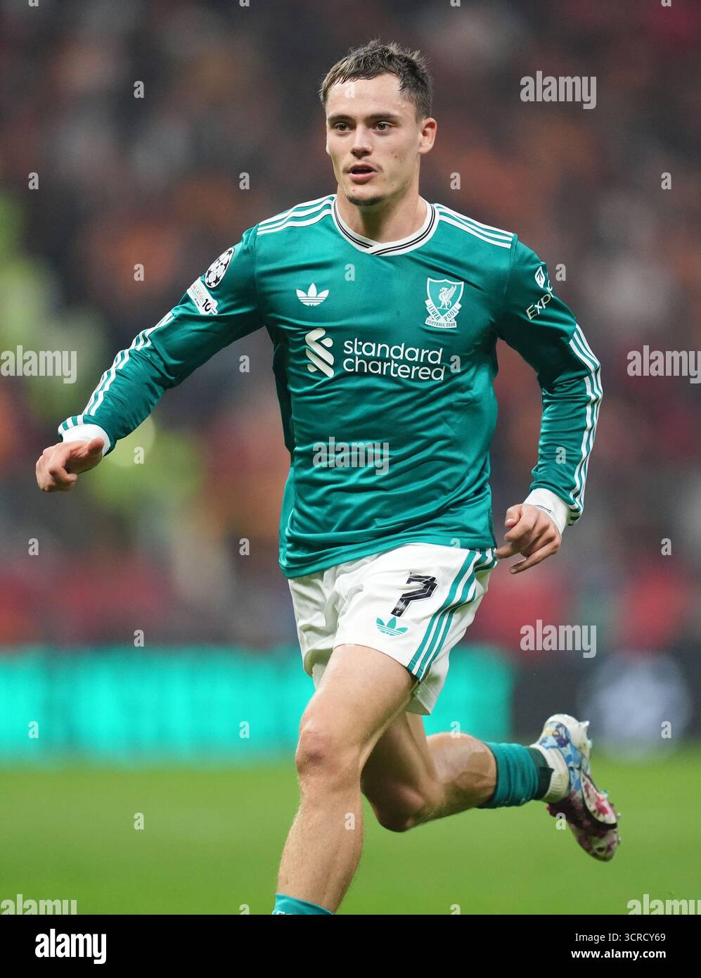 Florian Wirtz aus Liverpool während der UEFA Champions League, Ligaspiels im RAMSPARK in Istanbul, Türkei. Bilddatum: Dienstag, 30. September 2025. Stockfoto