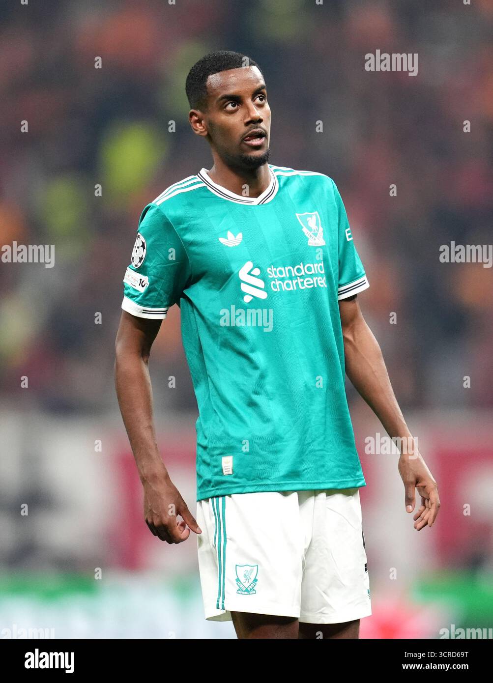 Liverpool-Spieler Alexander Isak während der UEFA Champions League, Ligaspiels im RAMSPARK in Istanbul, Türkei. Bilddatum: Dienstag, 30. September 2025. Stockfoto