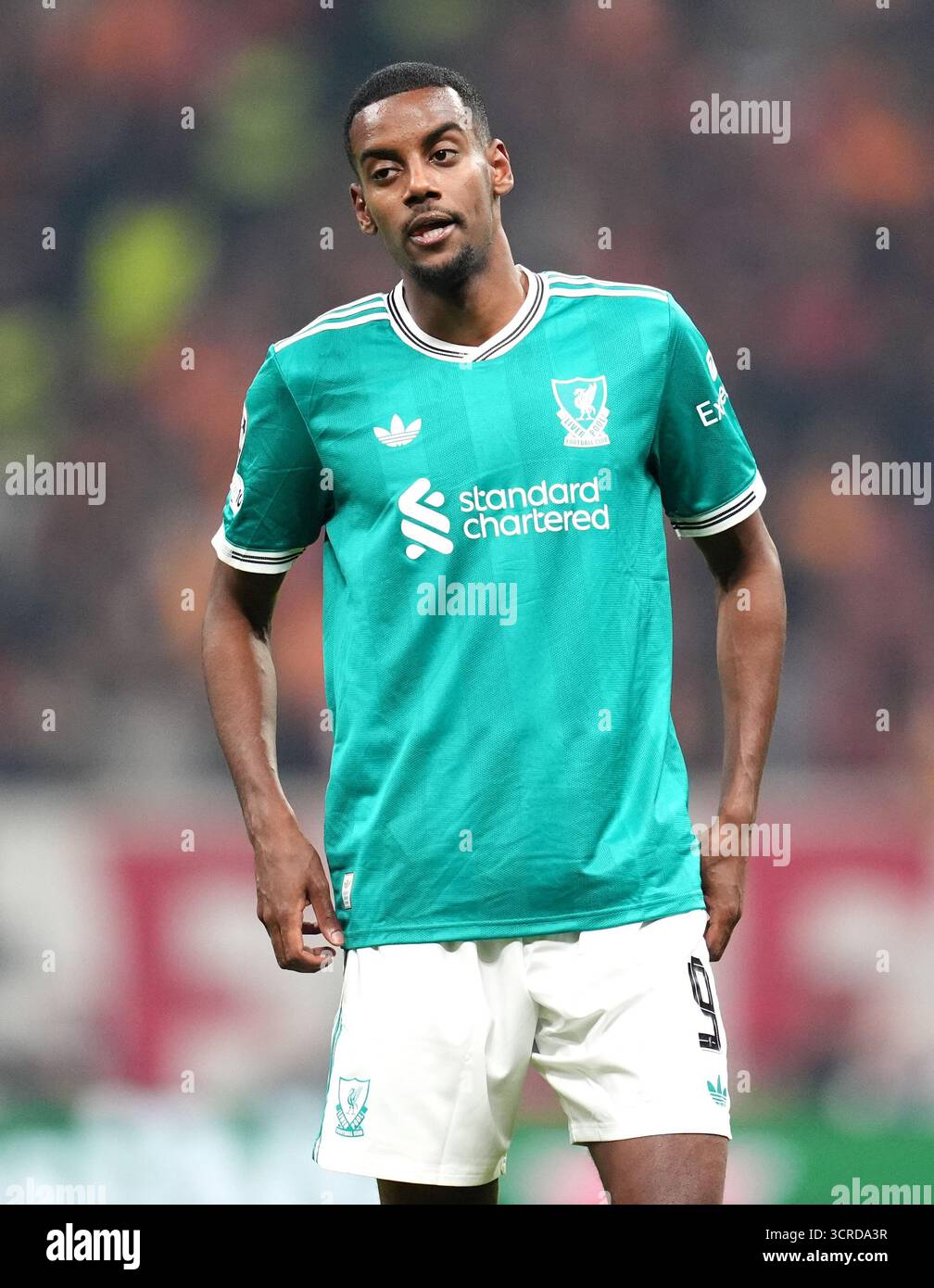 Liverpool-Spieler Alexander Isak während der UEFA Champions League, Ligaspiels im RAMSPARK in Istanbul, Türkei. Bilddatum: Dienstag, 30. September 2025. Stockfoto