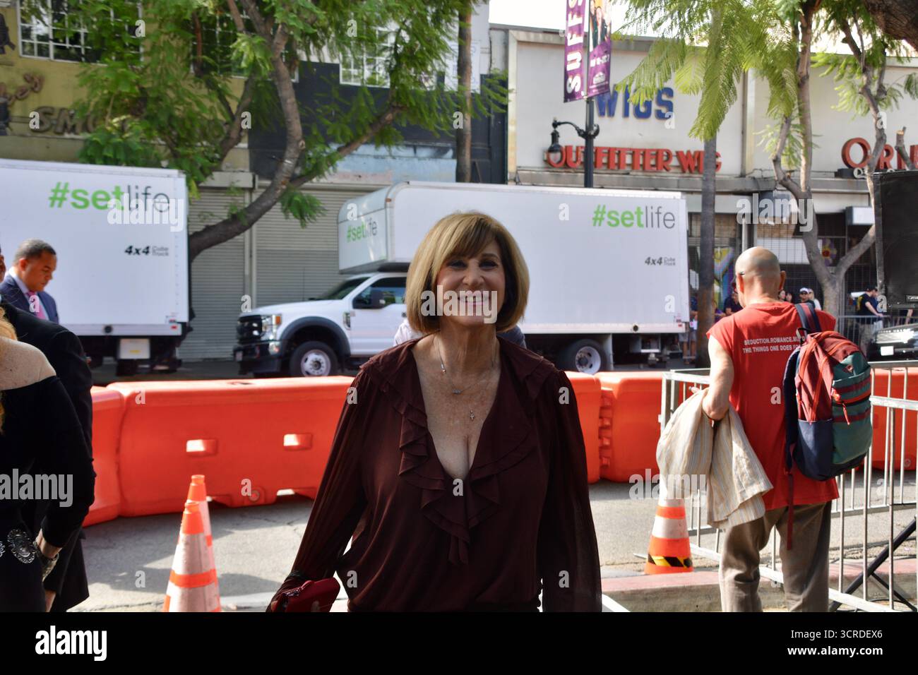 Los Angeles, Kalifornien, USA. 30. September 2025. Schauspielerin Joann Baron nimmt am 30. September 2025 an Fran Dreschers Hollywood Walk of Fame-Star-Zeremonie in Los Angeles Teil. Quelle: Sharon Graphics/Alamy Live News Stockfoto