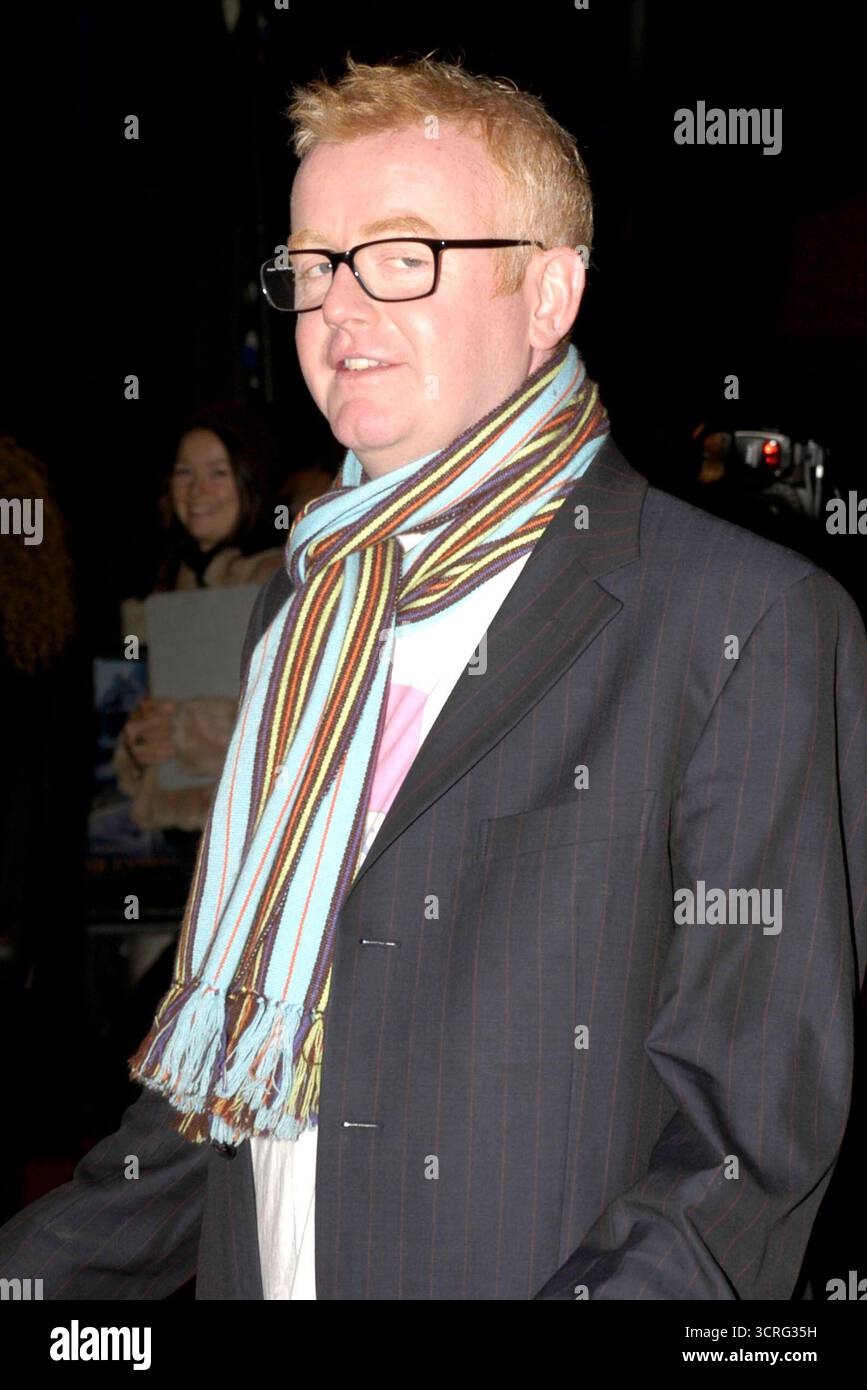 Chris Evans bei der britischen Premiere des Polar Express. Vue Leicester Square, London, 17. November 2004 Stockfoto