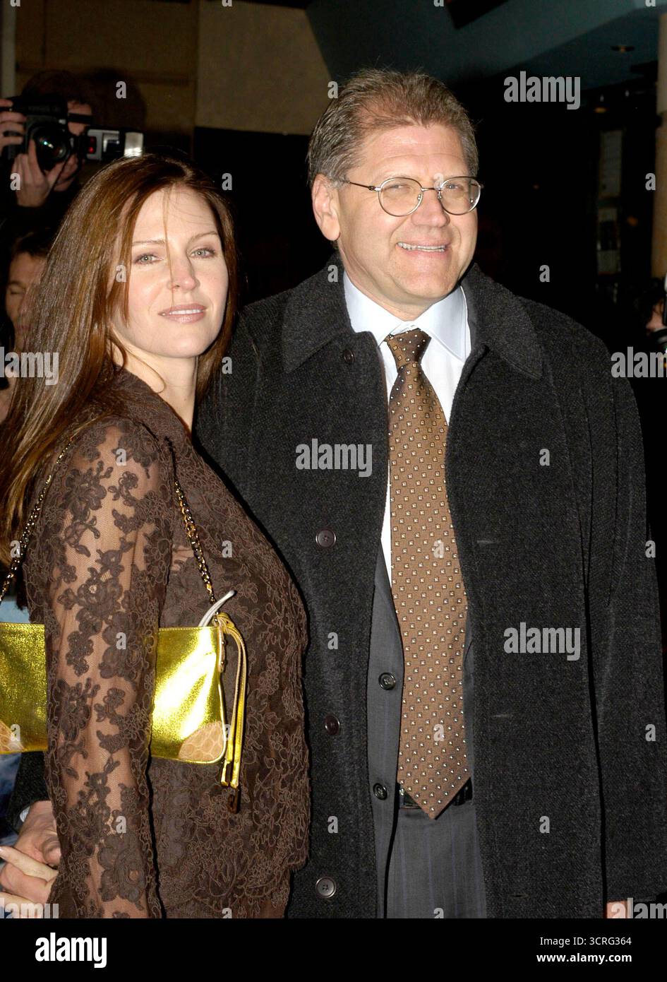 Robert Zemeckis bei der britischen Premiere des Polar Express. Vue Leicester Square, London, 17. November 2004 Stockfoto