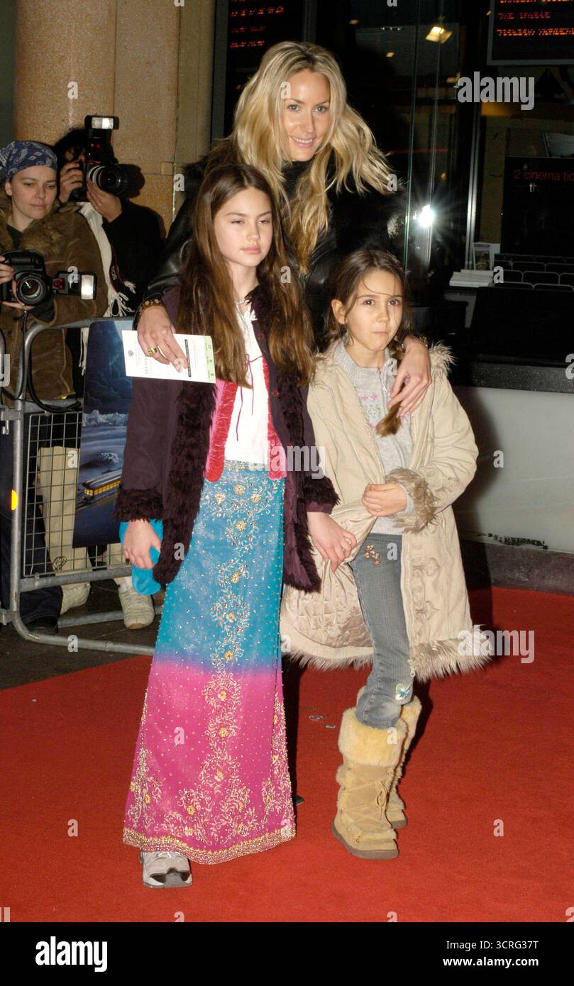 Lisa Butcher bei der britischen Premiere des Polar Express. Vue Leicester Square, London, 17. November 2004 Stockfoto
