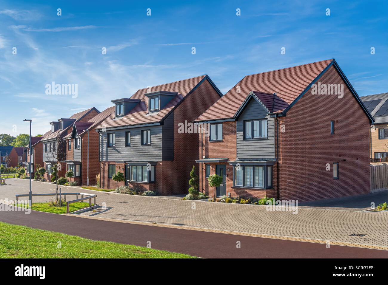 Whitehouse Park in Milton Keynes Stockfoto