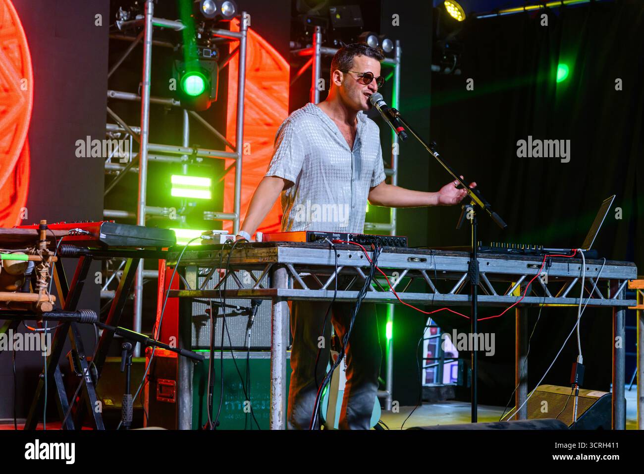 Ealing Jazz Festival 2025 im Walpole Park Stockfoto