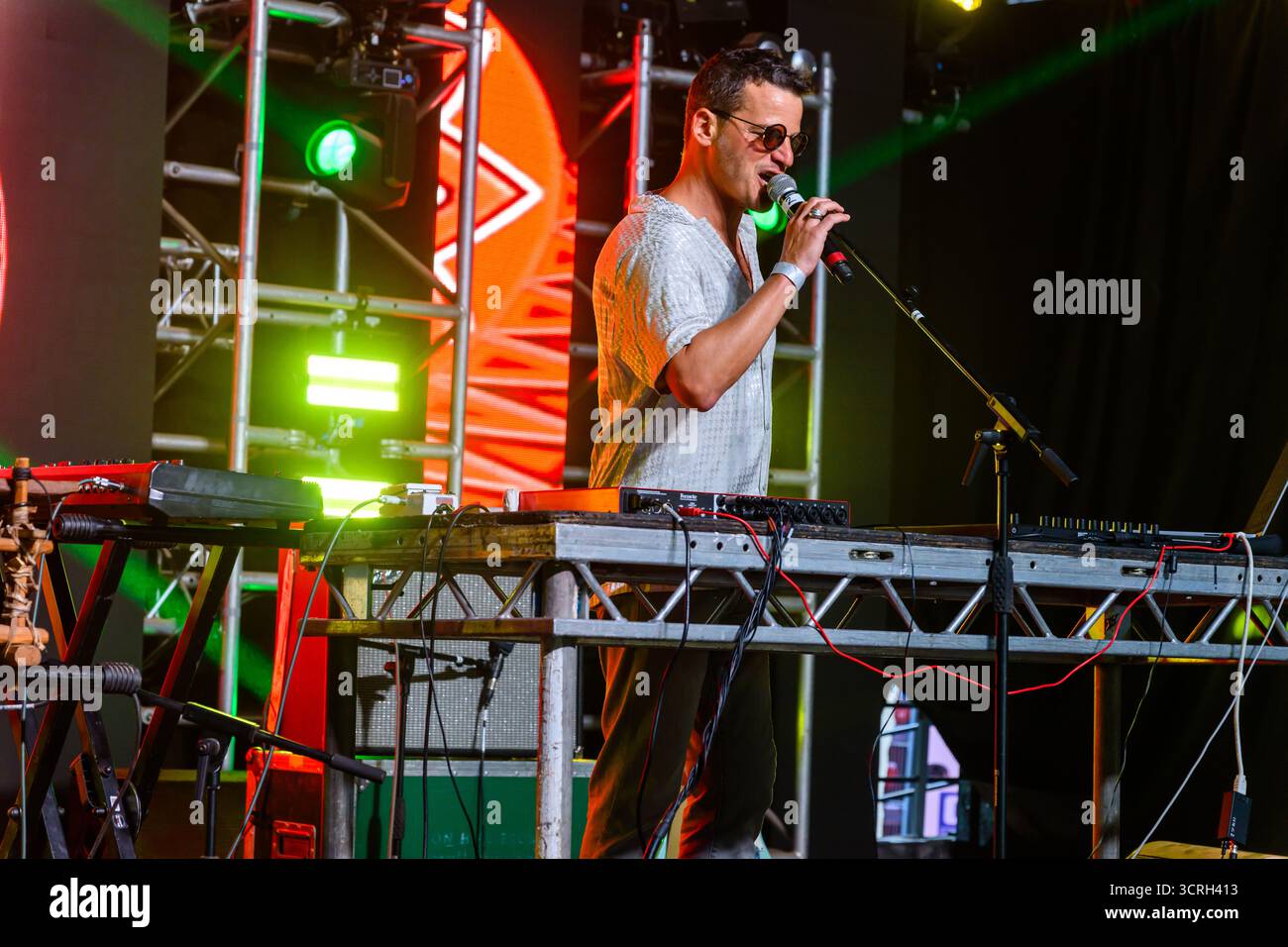 Ealing Jazz Festival 2025 im Walpole Park Stockfoto