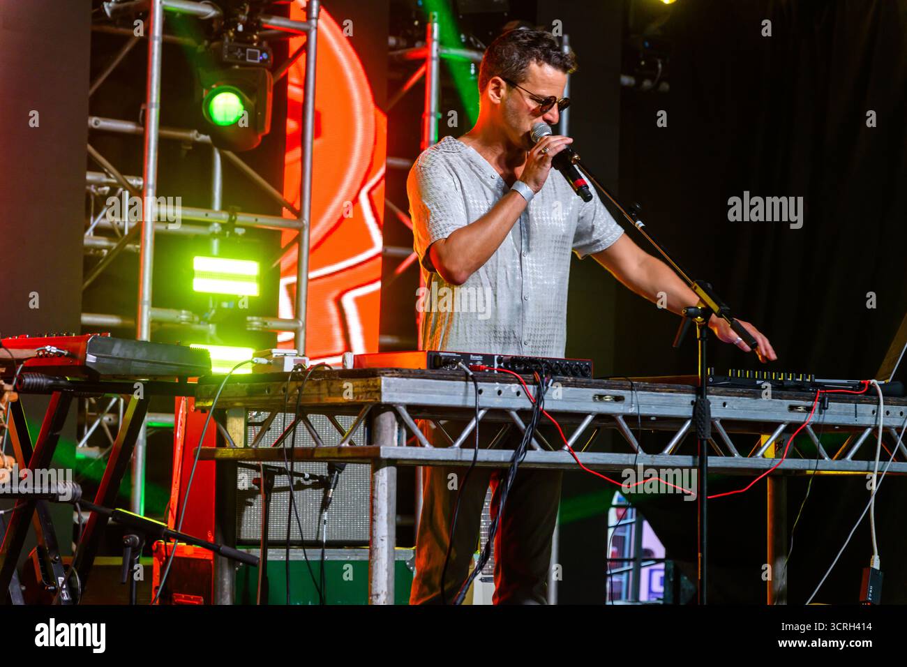 Ealing Jazz Festival 2025 im Walpole Park Stockfoto