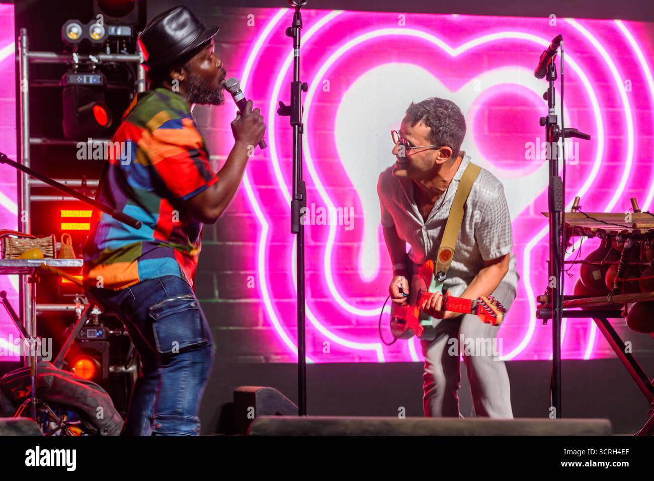 Ealing Jazz Festival 2025 im Walpole Park Stockfoto