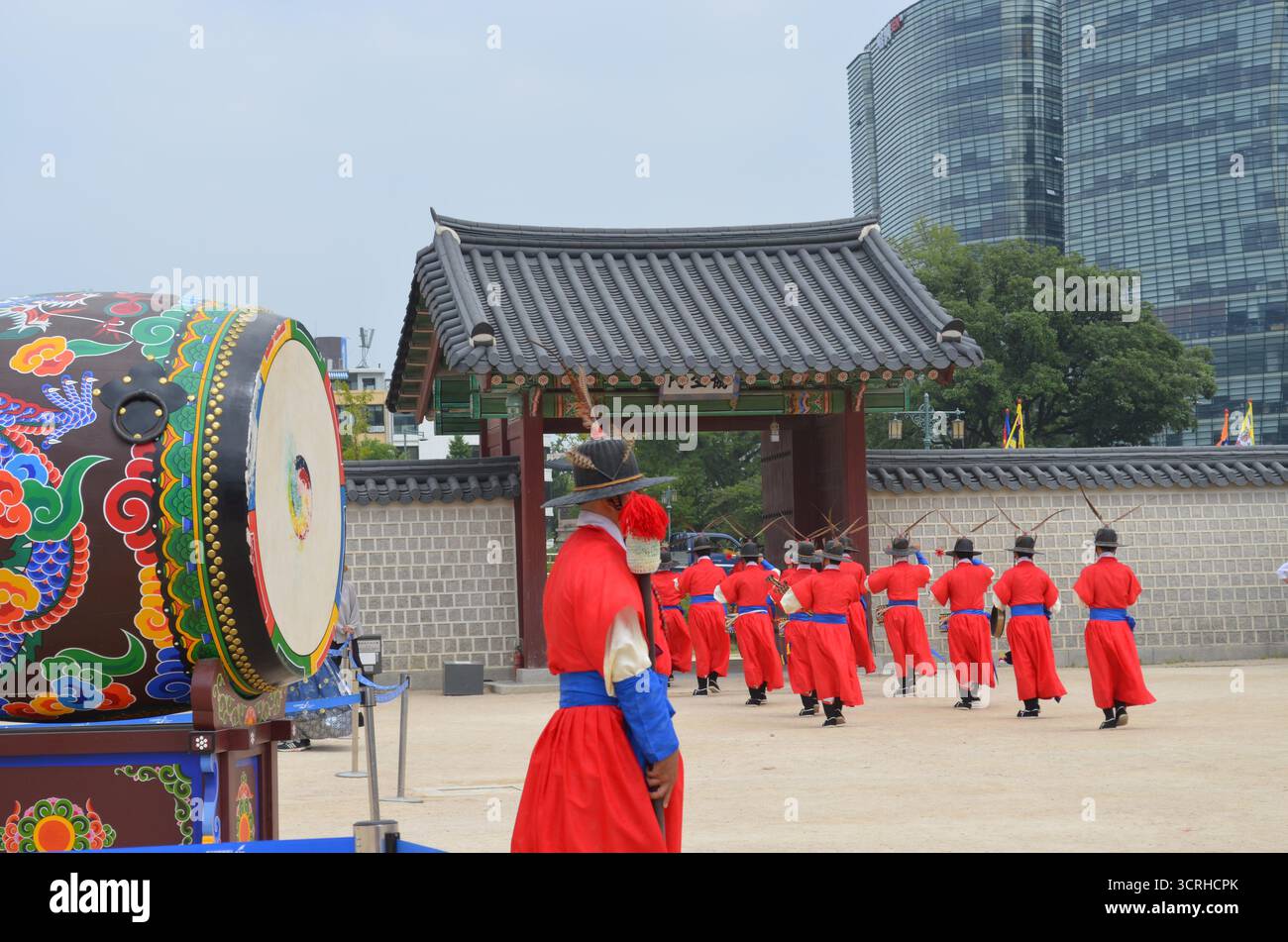 Gyeongbokgung Palace Stockfoto