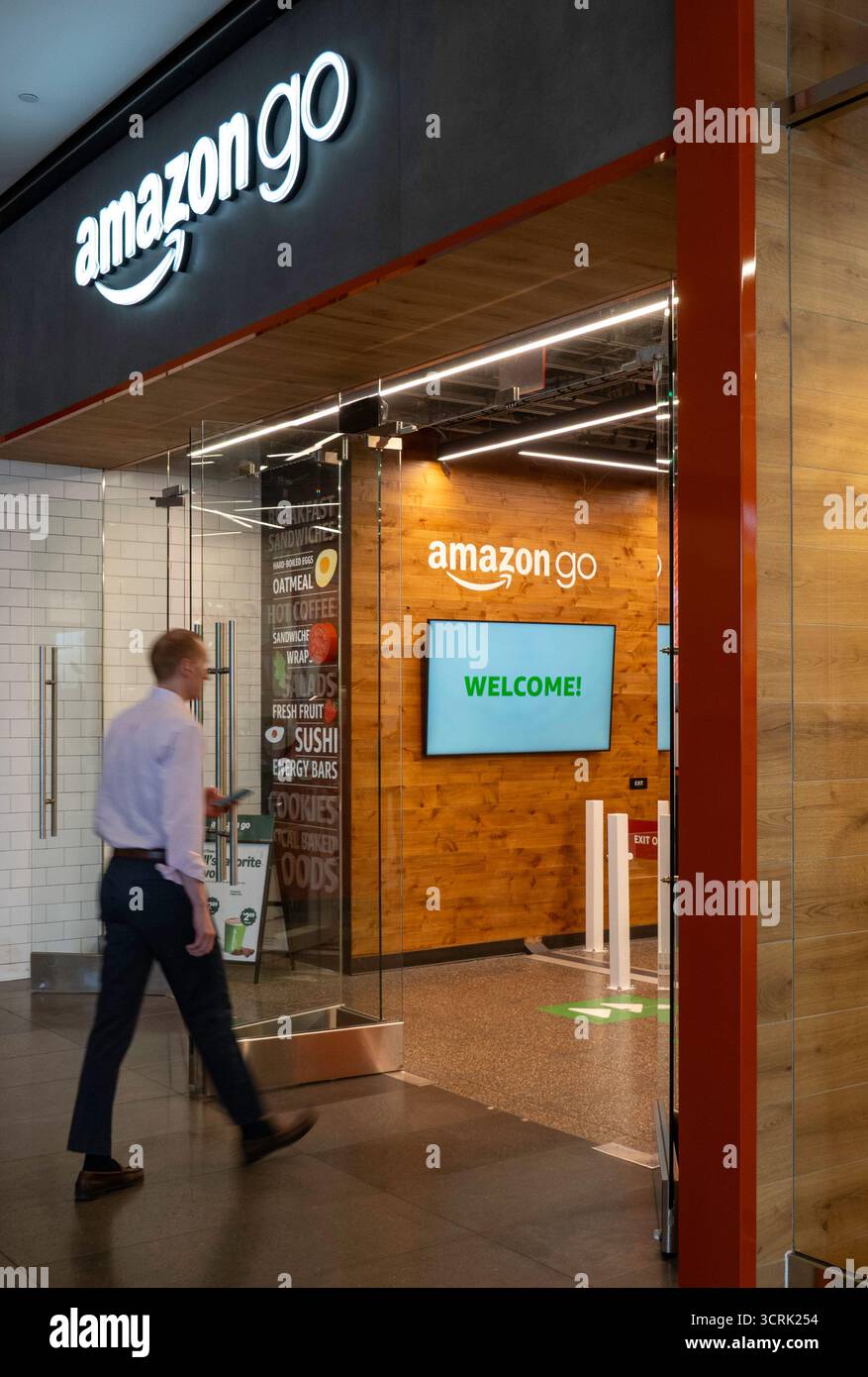 Brookfield Place ist ein Einkaufszentrum und Restaurantkomplex in der Finanzgeschichte, 2025, New York City, USA Stockfoto