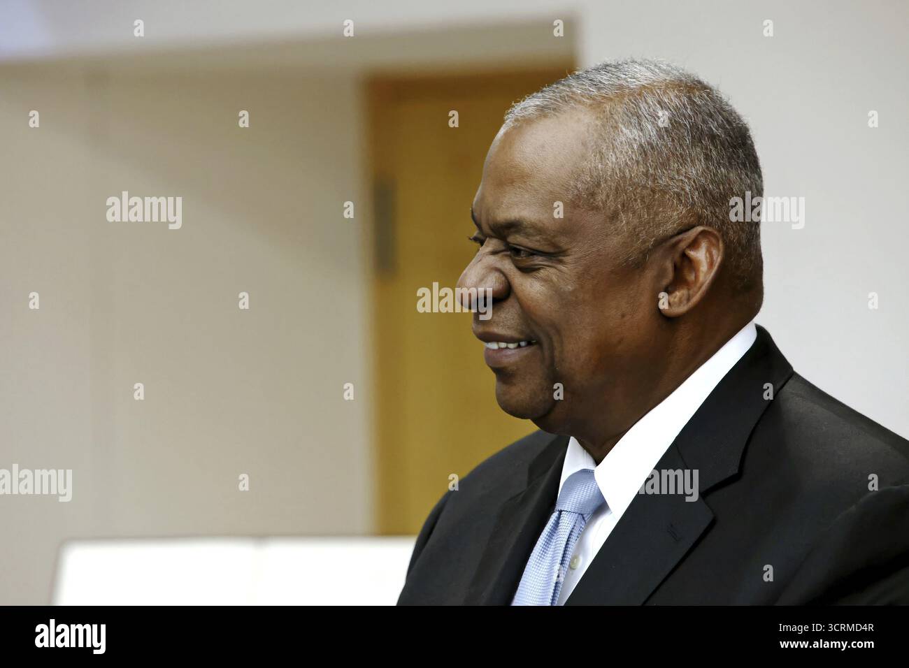 Lloyd James Austin III. Ehemaliger US-Verteidigungsminister 2021 bis 2025 – Verleihung des Verdienstordens der Bundesrepublik Deutschland an Lloy Stockfoto