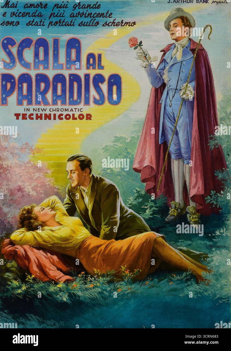 A Matter of Life and Death, 1946, britischer Fantasy-Romantik-Film von Michael Powell und Emeric Pressburger. Stockfoto