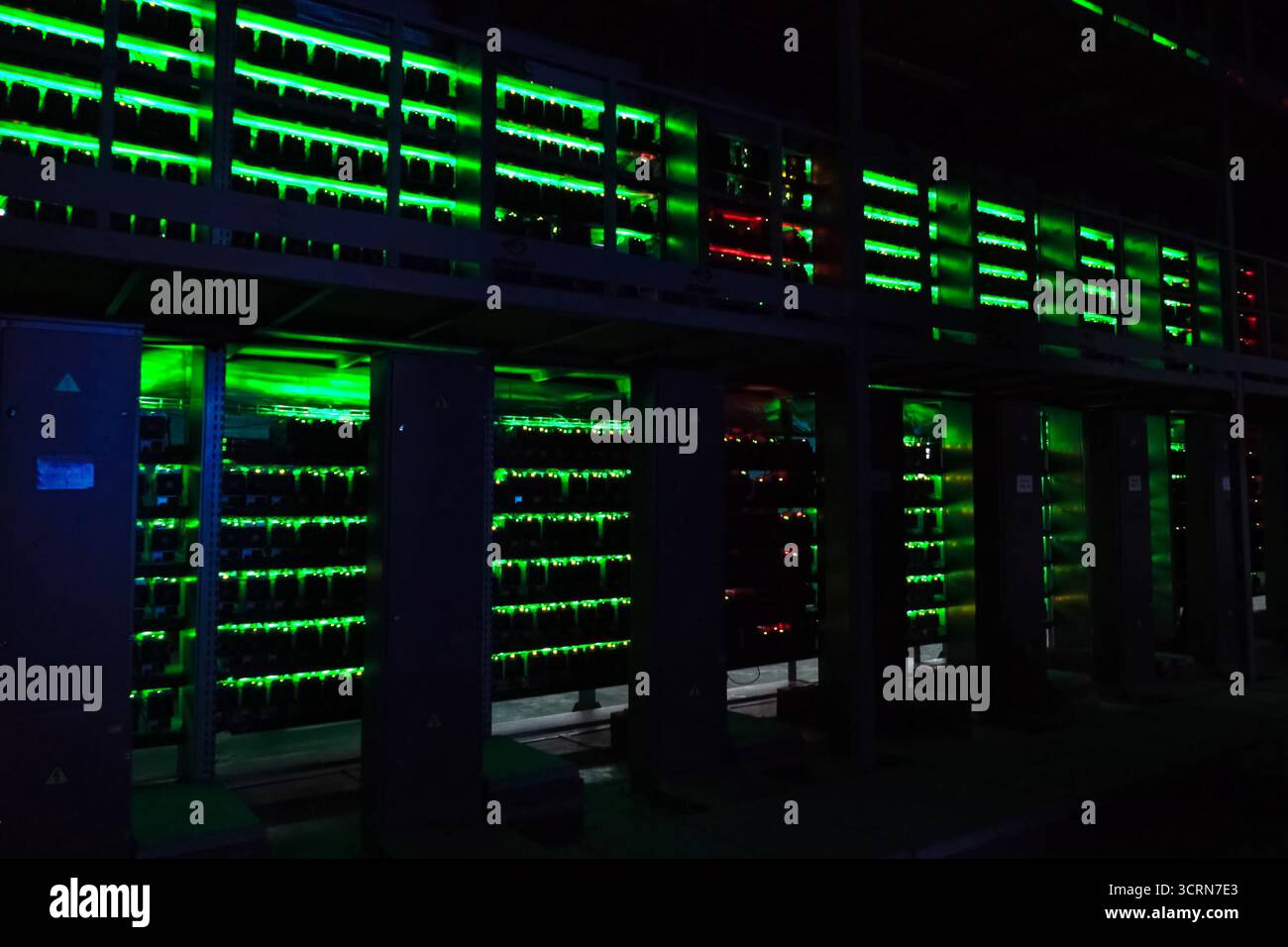 Bergbauernhof, Videokarten und Asiki-Bergbauernhof. Stockfoto