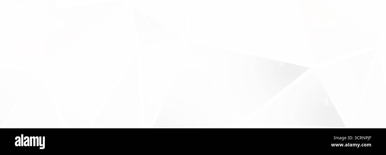 Dynamisches weißes geometrisches Dreiecksmuster sorgt für einen ansprechenden visuellen Effekt für modernes Design oder digitale Hintergründe Stockfoto