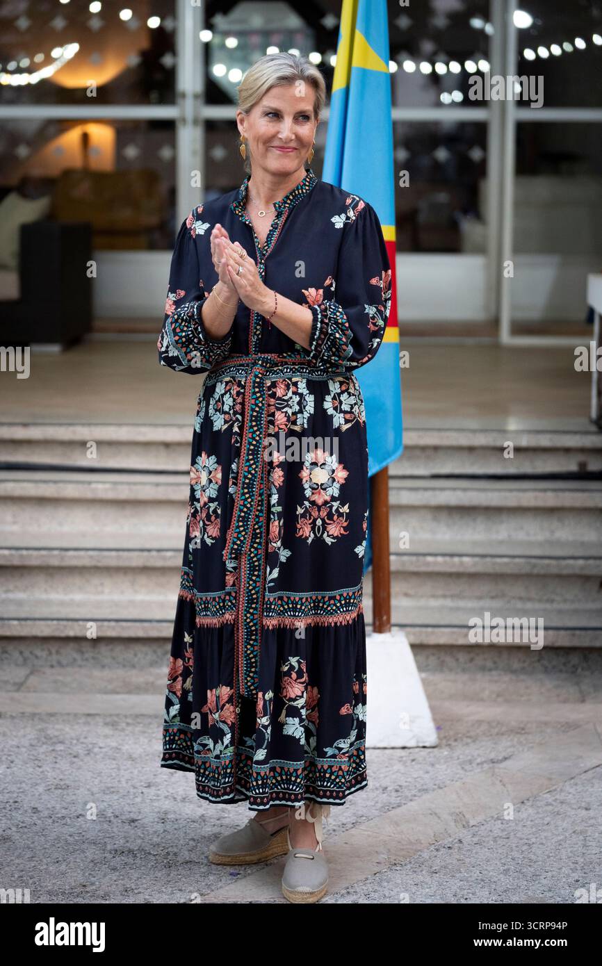 AM 2. OKTOBER 1935 WURDE die Herzogin von Edinburgh in der britischen Botschaft in Kinshasa, Demokratische Republik Kongo, mit EINEM EMBARGO belegt. Bilddatum: Mittwoch, 1. Oktober 2025. Stockfoto