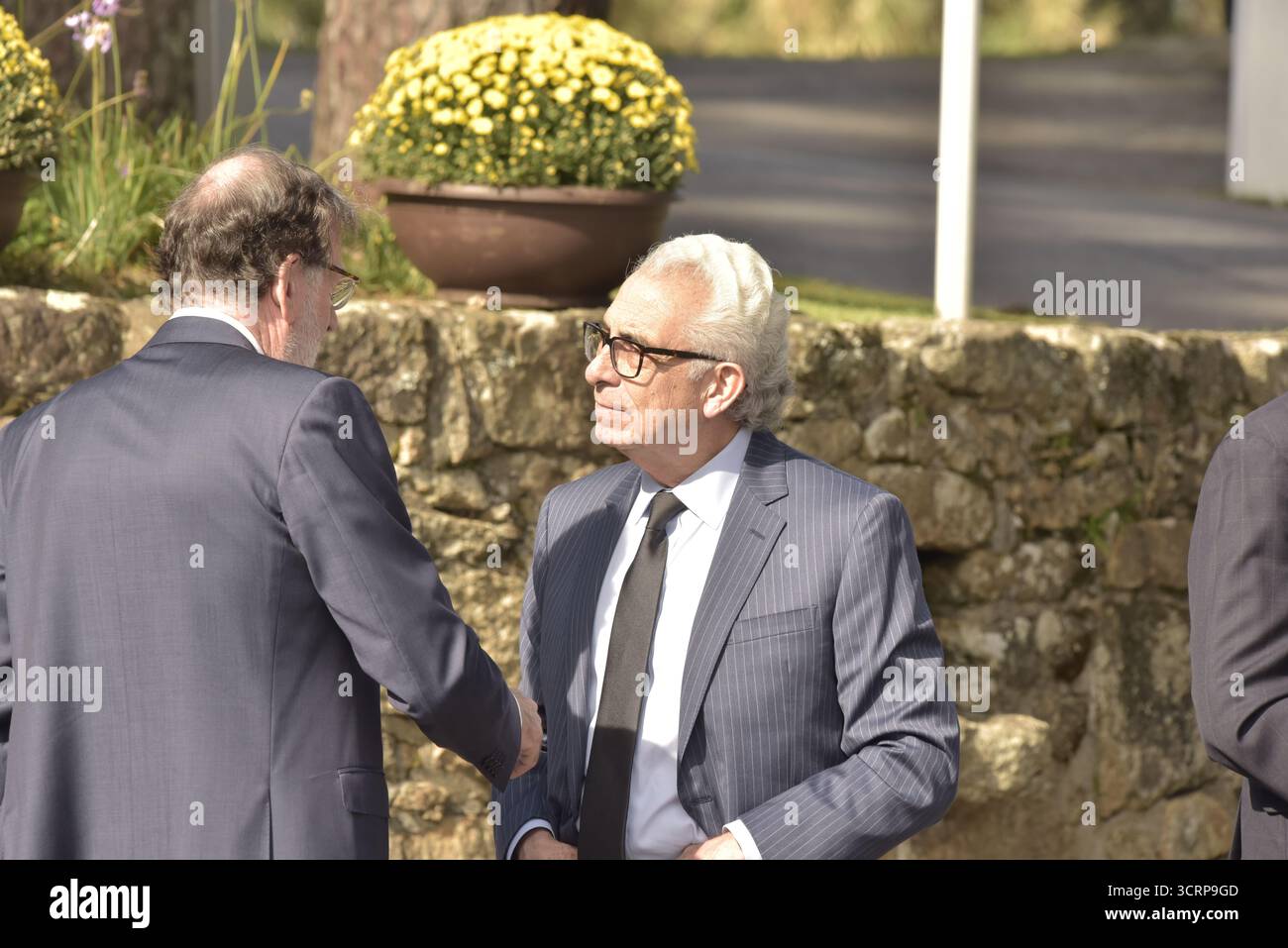 La Toja, Spanien. oktober 2025. Ausführungen von König Felipe VI. Von Spanien auf dem Atlantischen Wirtschaftsforum in La Toja. Quelle: Xan Gasalla/Alamy Live News Stockfoto
