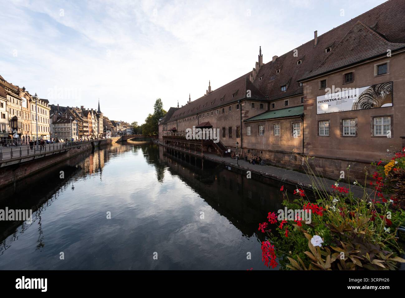 Pont du Corbeau, Straßburg, Frankreich Stockfoto