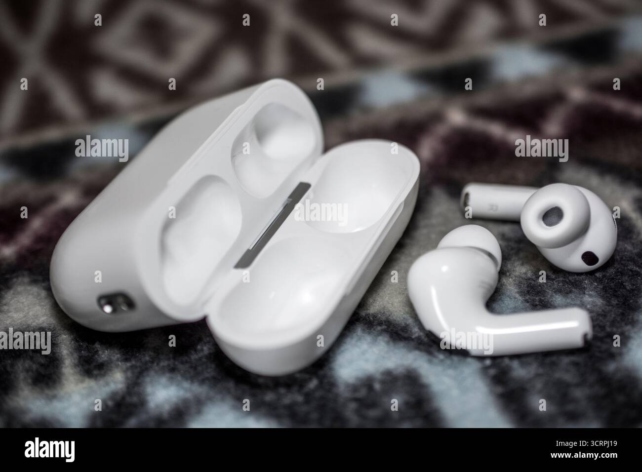 AirPods Pro 3, das im September 2025 veröffentlicht wird Stockfoto
