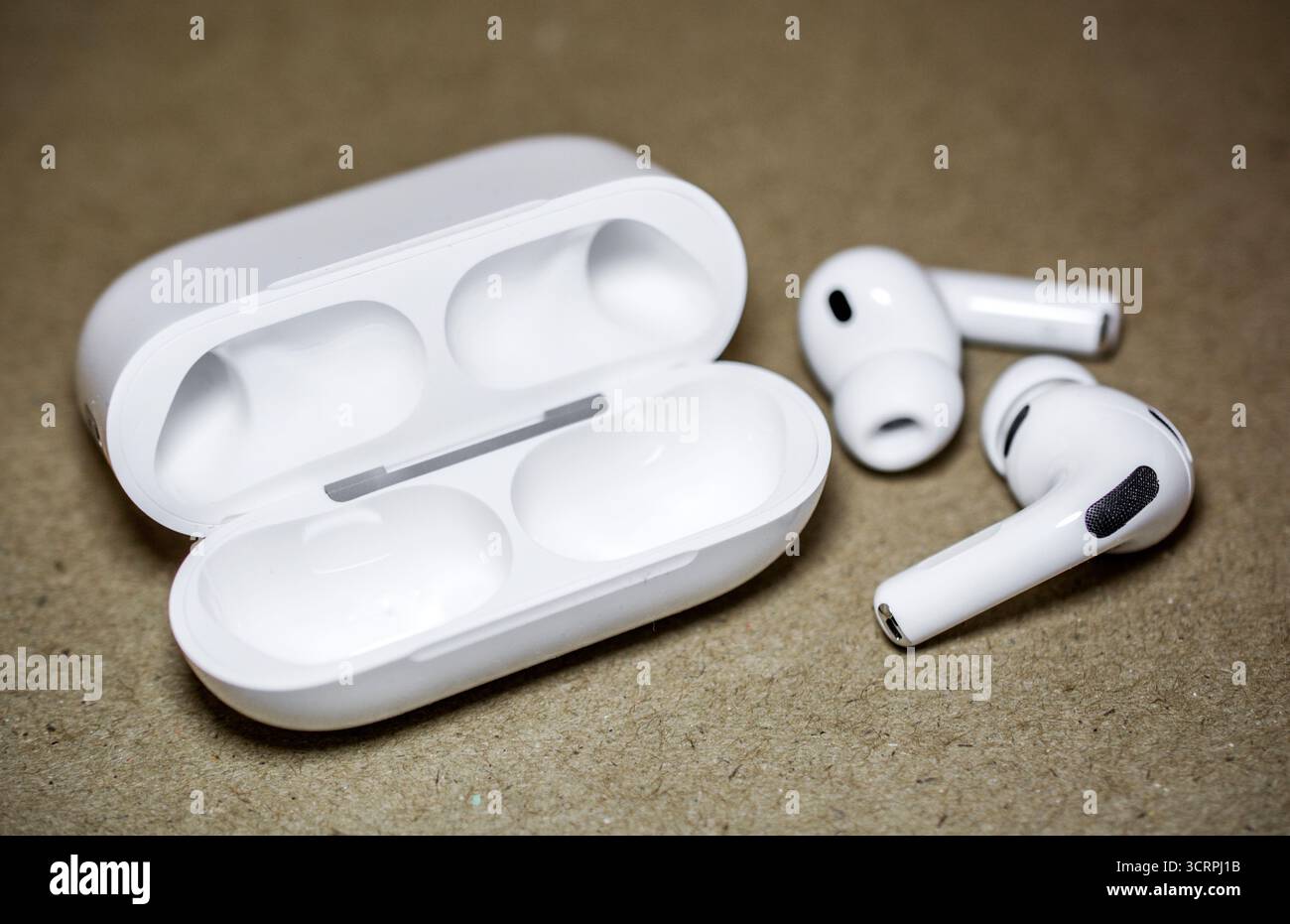 AirPods Pro 3, das im September 2025 veröffentlicht wird Stockfoto