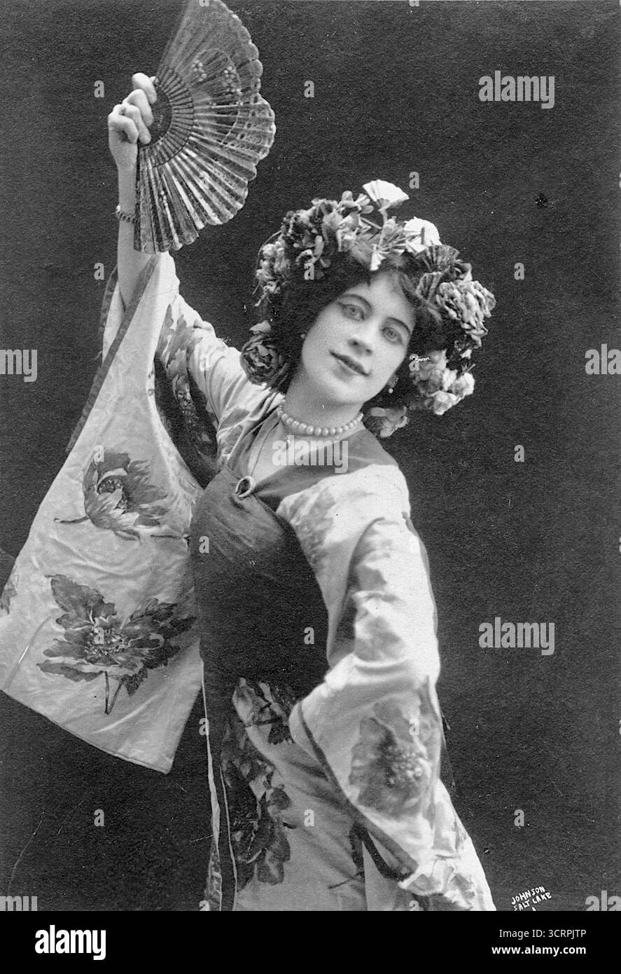 Charles Ellis Johnson? - Frances Venita Grey - Burlesque-Schauspielerin - 1907 Stockfoto