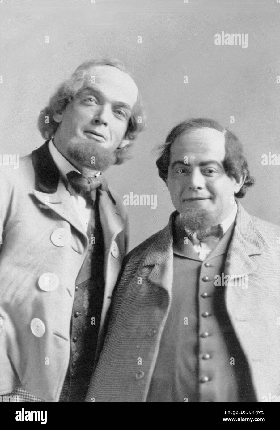 Rice and Cady - Comedy Double Act - 1904 Stockfoto