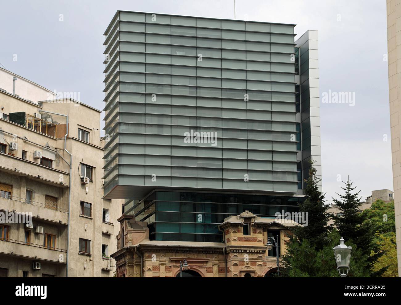 Die Vereinigung rumänischer Architekten in Bukarest Stockfoto Die Vereinigung rumänischer Architekten in Bukarest Stockfoto