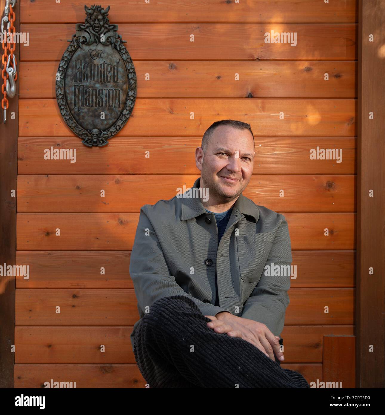 Cory Doctorow in Los Angeles, Kalifornien am 6. Dezember 2024. Bild © Dan Tuffs 2024. Stockfoto