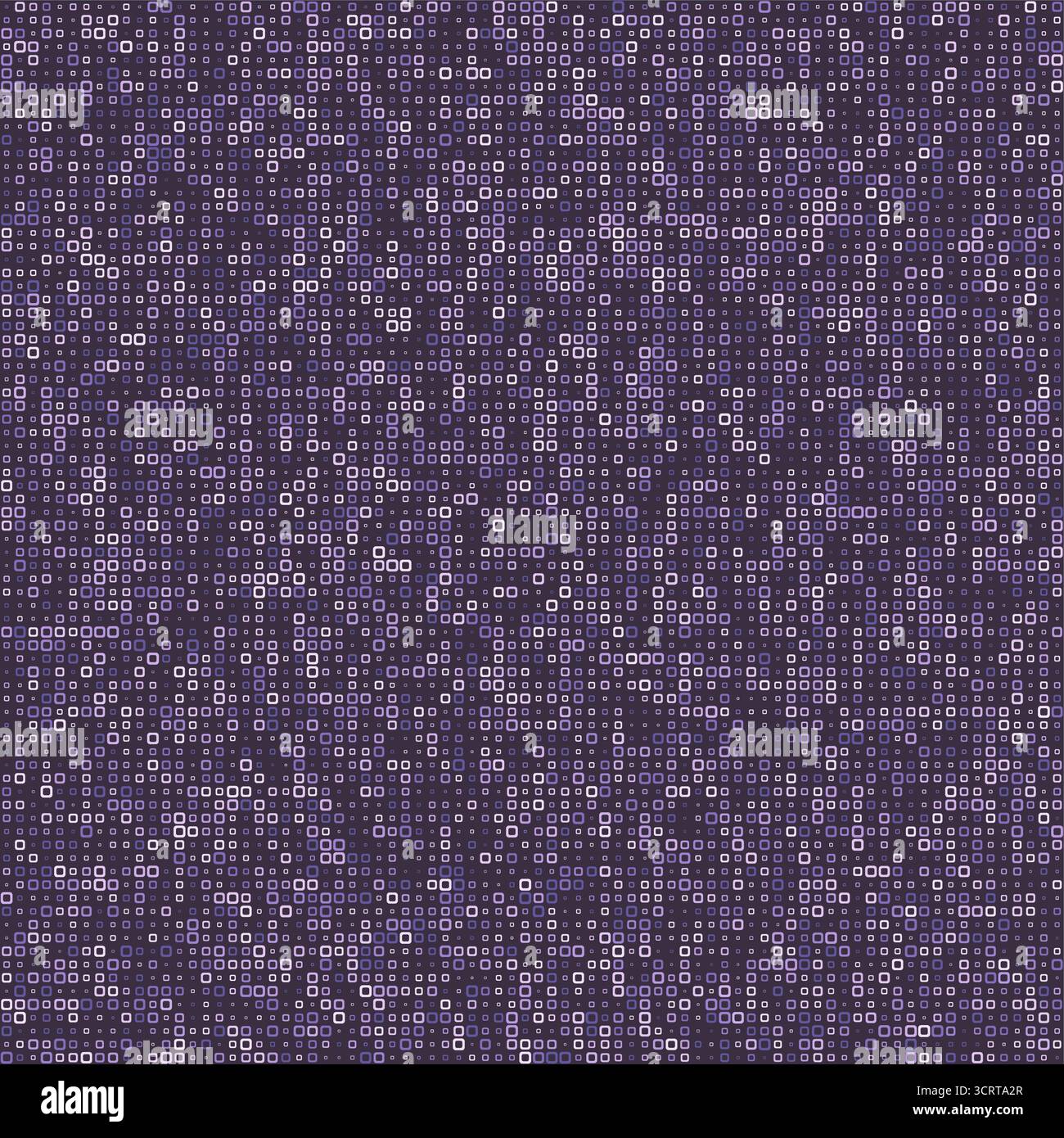 Geometrischer Hintergrund. Abgerundete quadratische Rahmen in mehreren Farben. Violett-, Grau- und Dunkeltöne auf Hintergrund. Empfindliche Vektorillustration. Stock Vektor