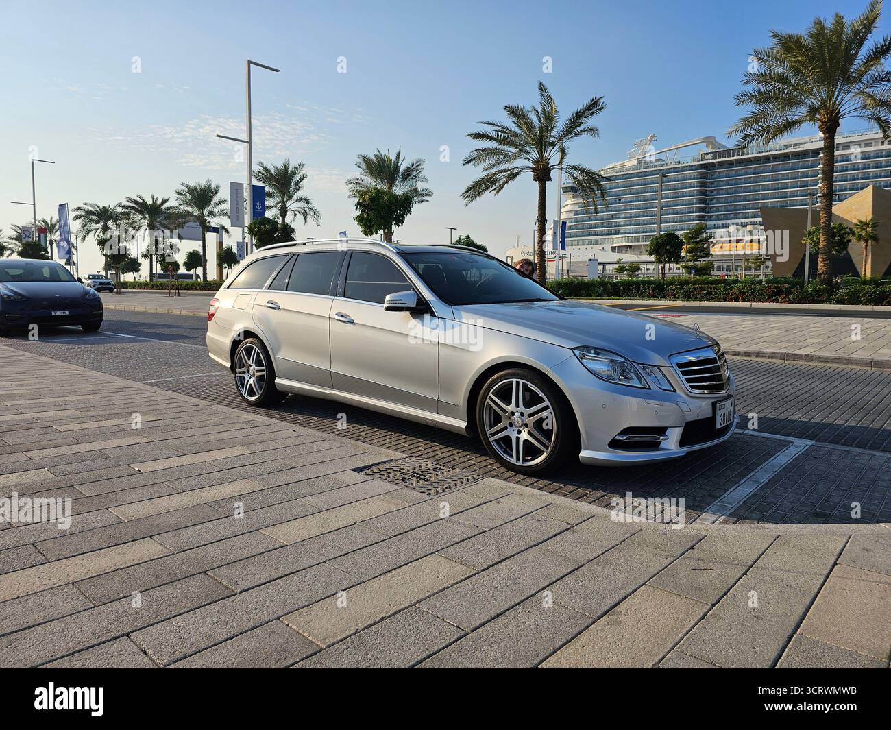 Mercedes Benz E300 4matic Kombi Stockfoto