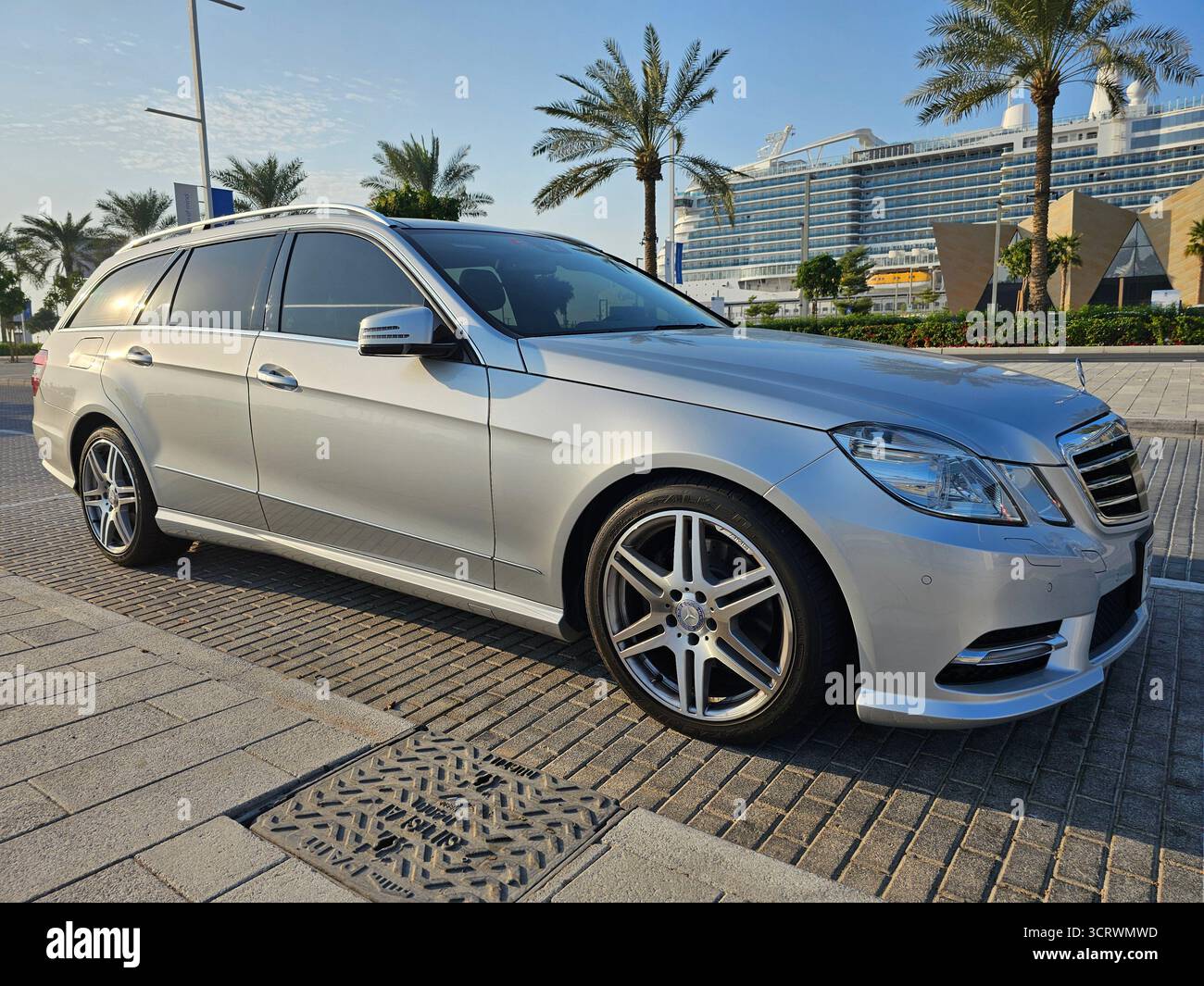Mercedes Benz E300 4matic Kombi Stockfoto
