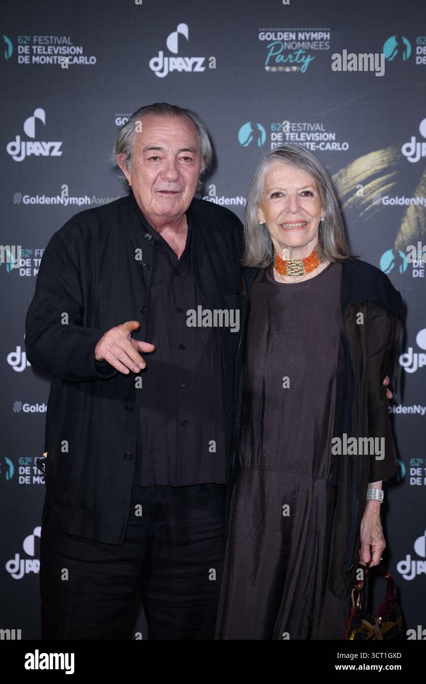 Monaco, Monaco. Juni 2023. 62. Monte-Carlo TV Festival - Golden Nymphe Nominees Party. Remo Girone nimmt an der Golden Nymph Nominees Party im Monte-Carlo Bay Hotel Teil. Quelle: Unabhängige Fotoagentur/Alamy Live News Stockfoto