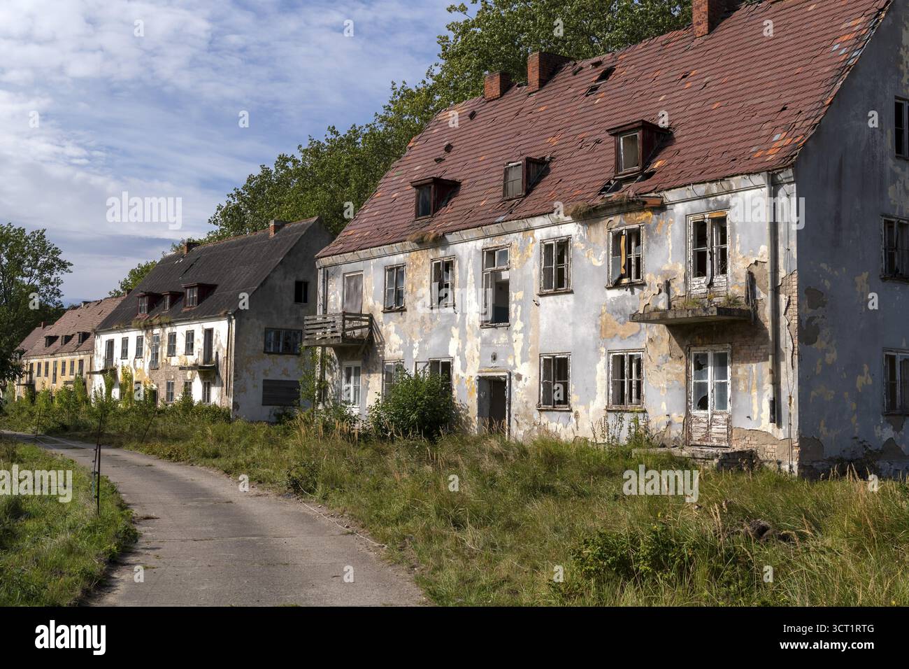 Verlassene Militärstandorte Wustrow Halbinsel Ostsee Deutschland Stockfoto