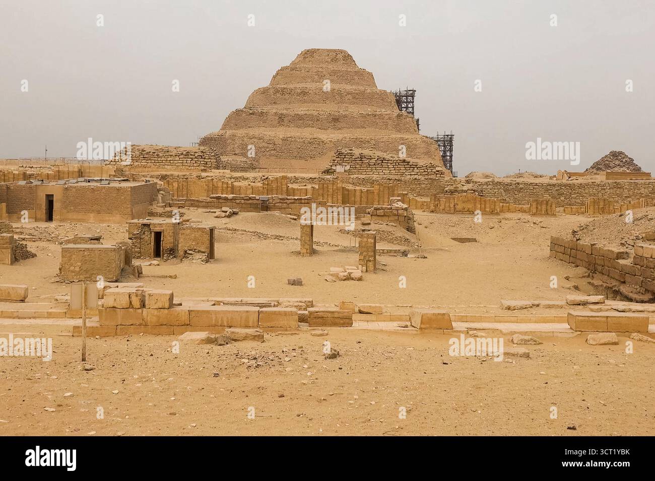 Trat Pyramide. antiken Pyramiden von Ägypten. Das siebte Wunder der Welt. Alten Megalithen Stockfoto