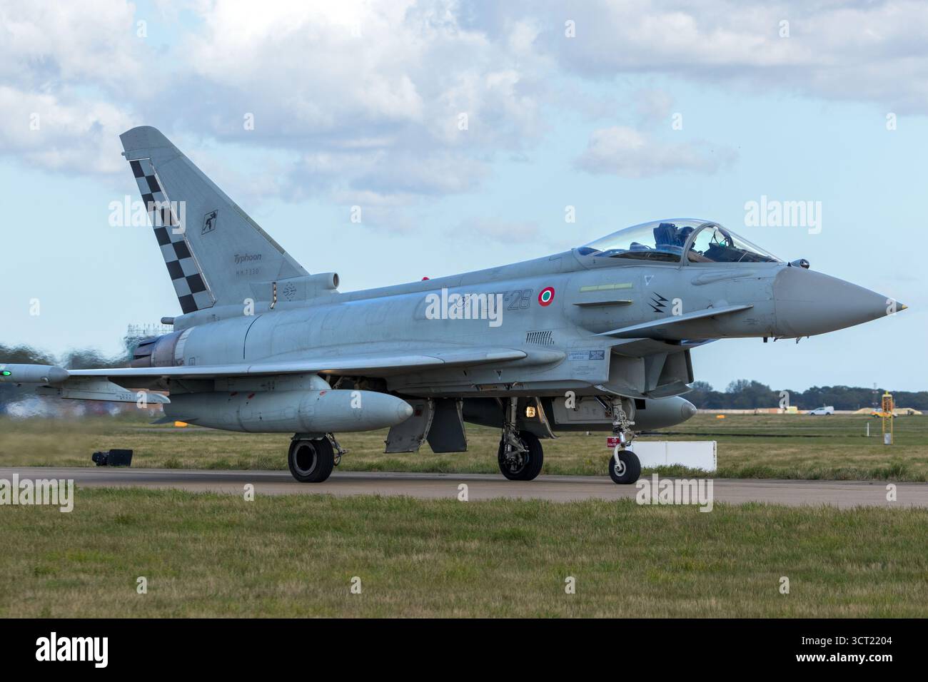 Italienische Luftwaffe Typhhon Stockfoto