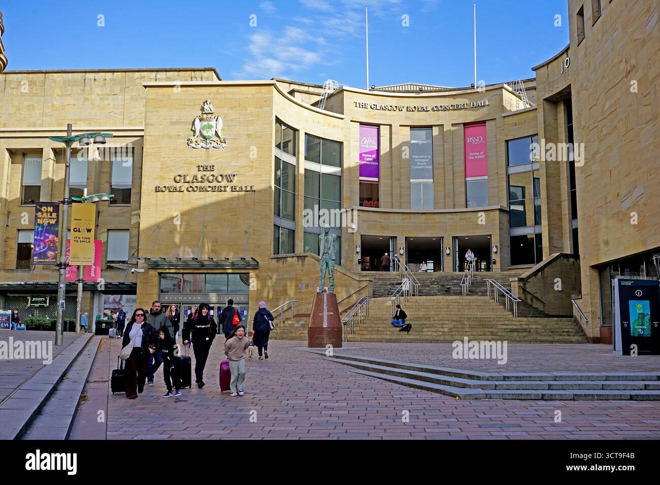 Royal Concert Hall, Glasgow, Schottland Stockfoto