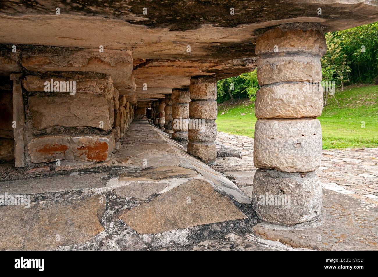 Archäologische Stätte Tajin, Veracruz, Mexiko Stockfoto