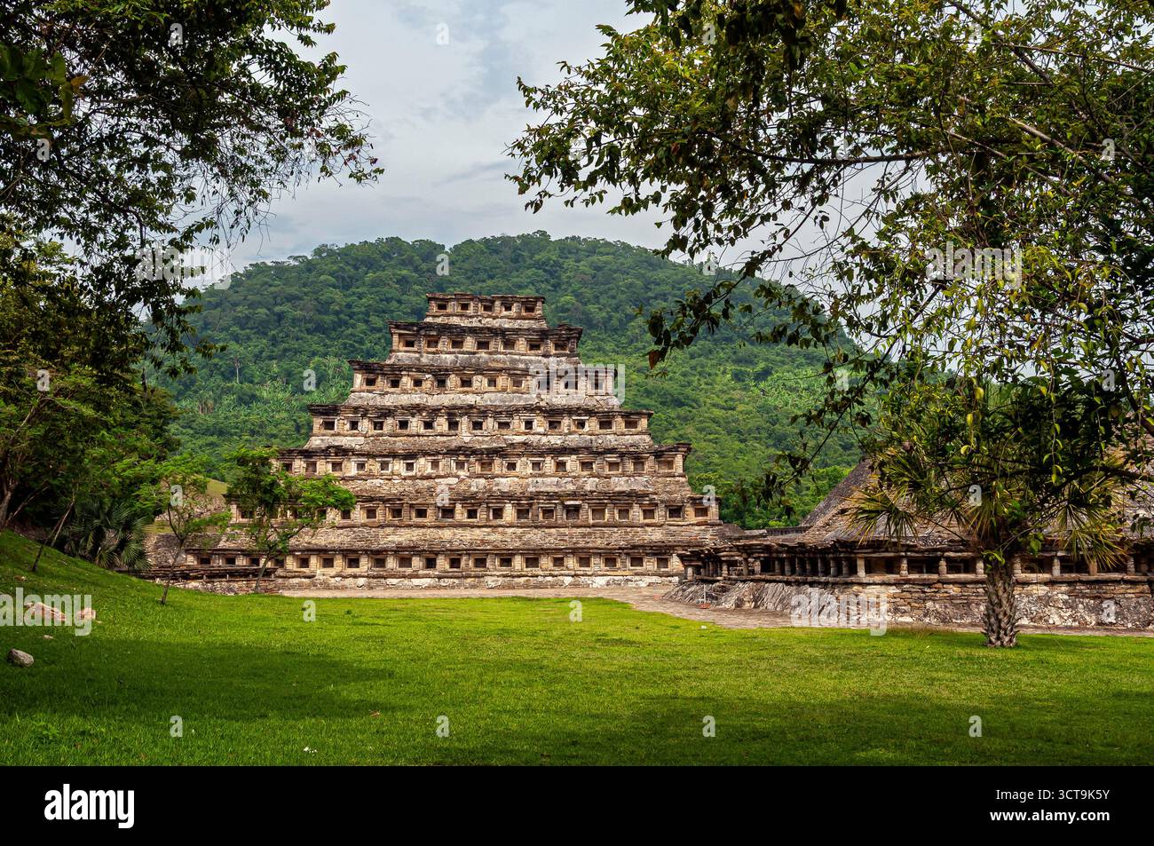 Archäologische Stätte Tajin, Veracruz, Mexiko Stockfoto