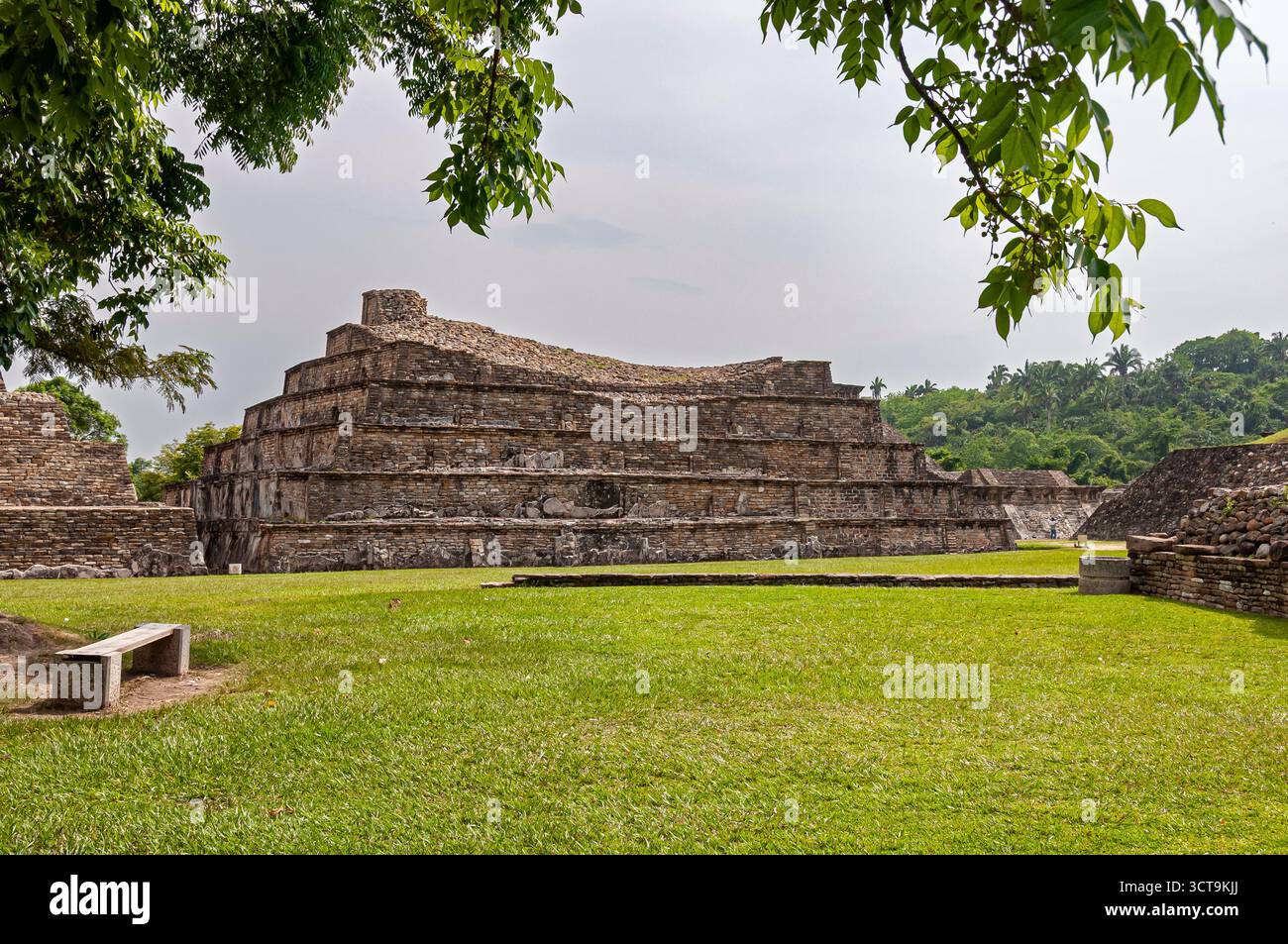 Archäologische Stätte Tajin, Veracruz, Mexiko Stockfoto