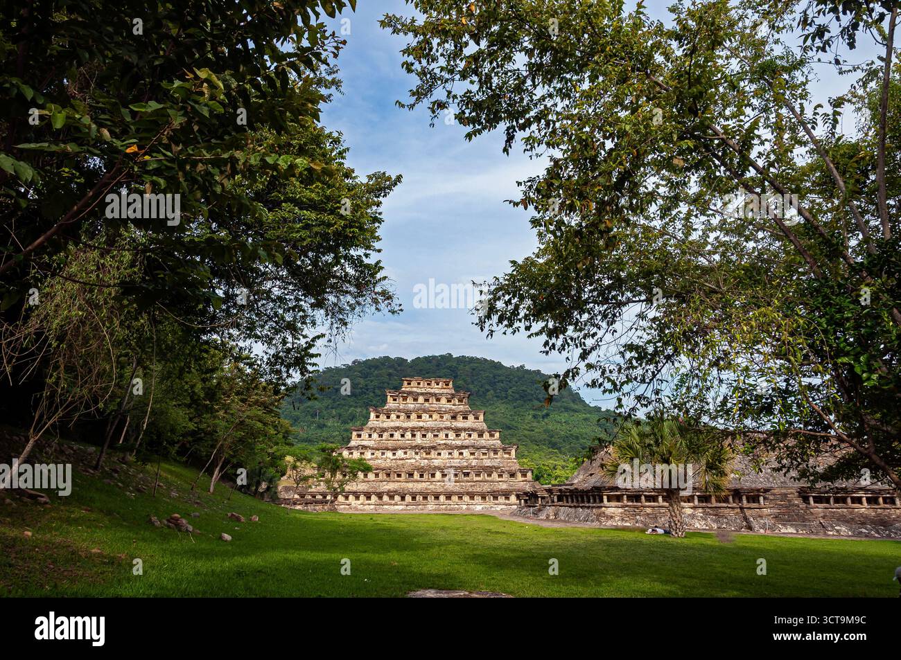 Archäologische Stätte Tajin, Veracruz, Mexiko Stockfoto