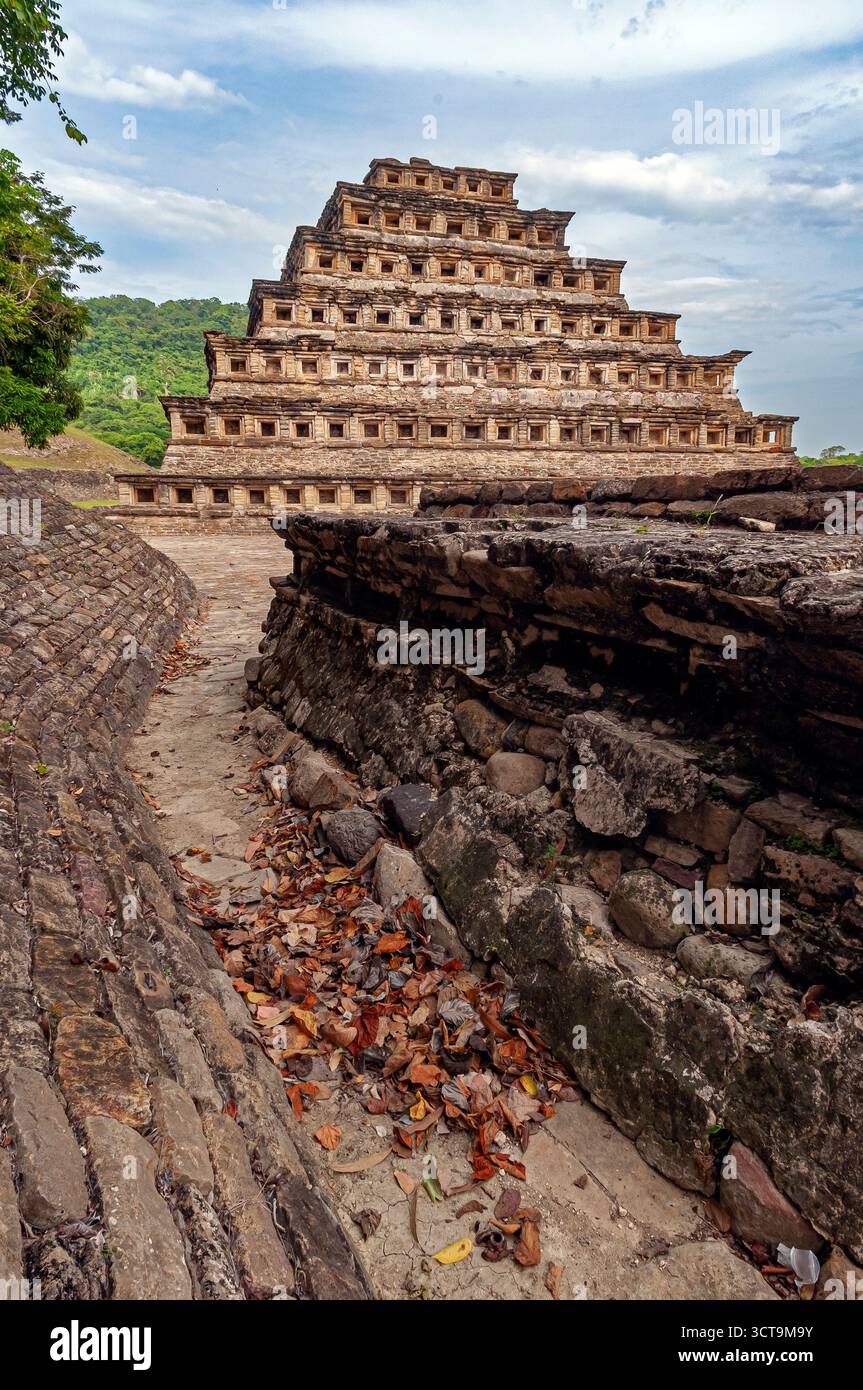 Archäologische Stätte Tajin, Veracruz, Mexiko Stockfoto