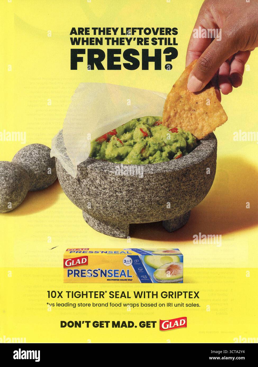 Werbespot eines Kochmagazins und Lifestyle vom Oktober 2025, USA Stockfoto