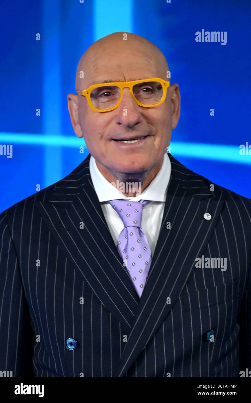 Mailand, Italien. Oktober 2025. Mailand - TV-Show 'The New DS' - Rai 2 - Francesco 'Ciccio' Graziani Credit: Unabhängige Fotoagentur/Alamy Live News Stockfoto