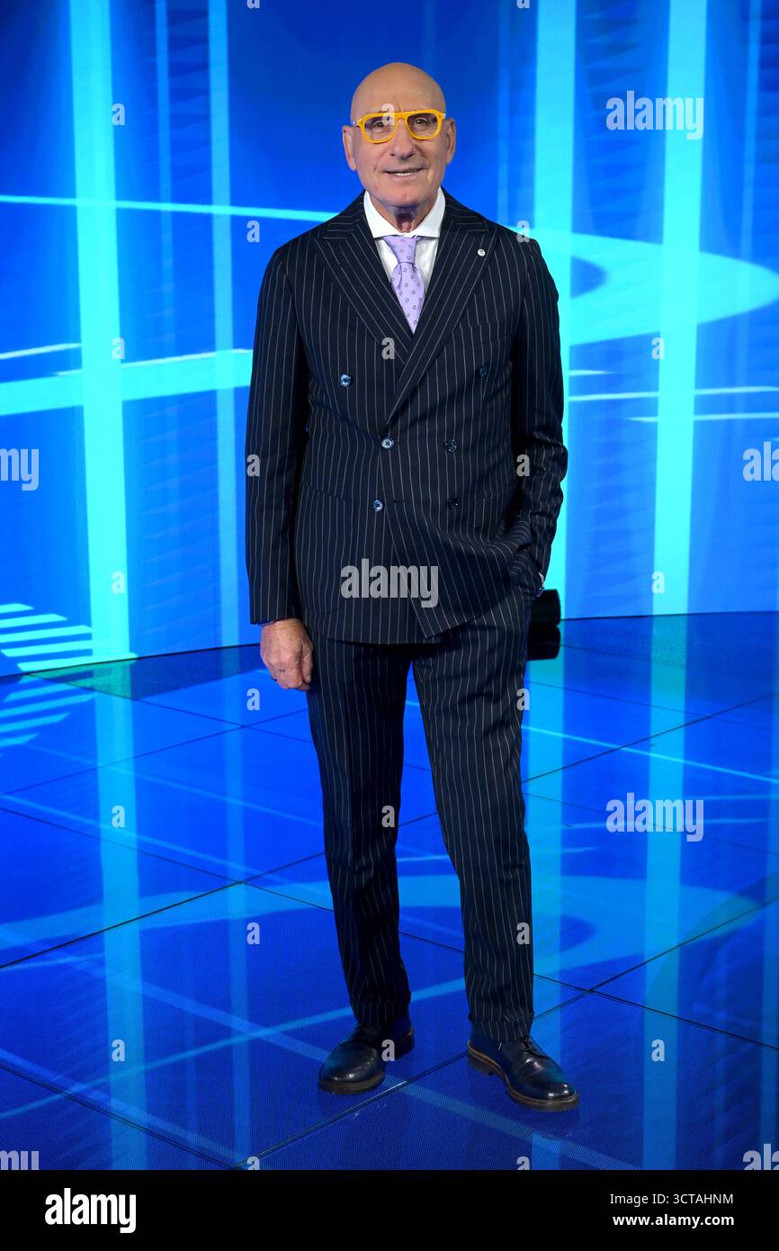 Mailand, Italien. Oktober 2025. Mailand - TV-Show 'The New DS' - Rai 2 - Francesco 'Ciccio' Graziani Credit: Unabhängige Fotoagentur/Alamy Live News Stockfoto