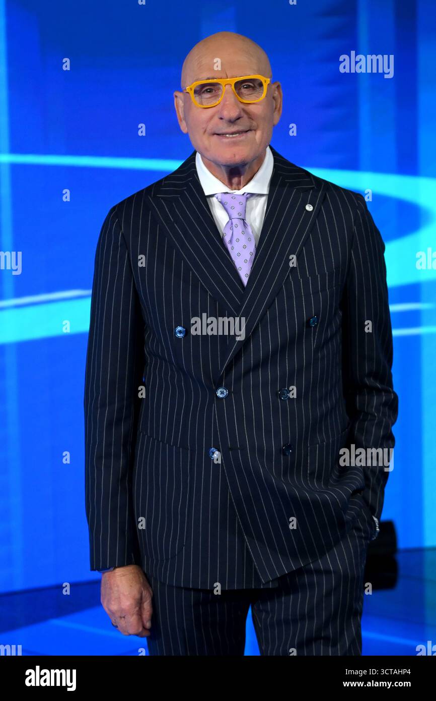 Mailand, Italien. Oktober 2025. Mailand - TV-Show 'The New DS' - Rai 2 - Francesco 'Ciccio' Graziani Credit: Unabhängige Fotoagentur/Alamy Live News Stockfoto