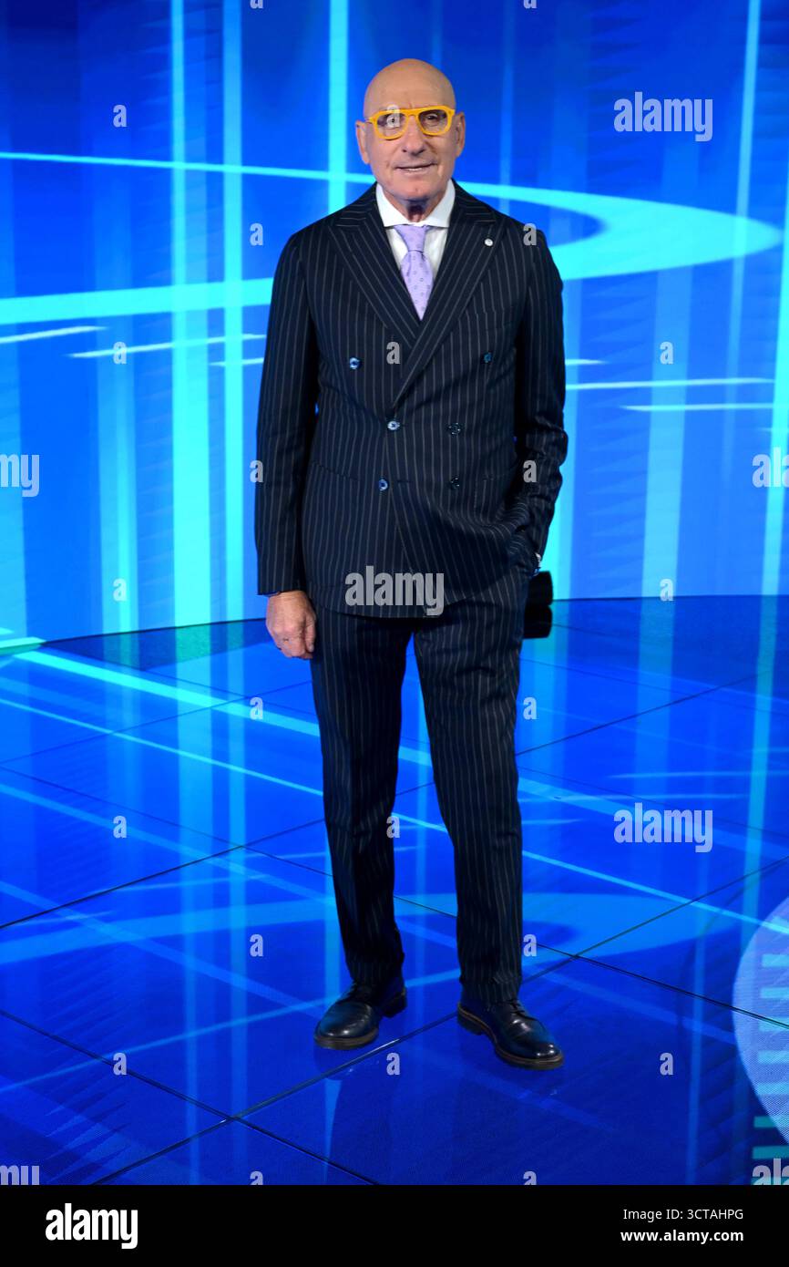 Mailand, Italien. Oktober 2025. Mailand - TV-Show 'The New DS' - Rai 2 - Francesco 'Ciccio' Graziani Credit: Unabhängige Fotoagentur/Alamy Live News Stockfoto